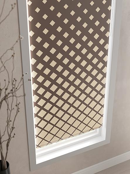 Рулонная штора для кухни для детской Клартис - 61 - ширина 62 см - фото 4