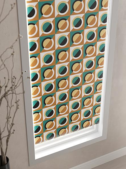 Рулонная штора для кухни для детской Клартис - 63 - ширина 62 см - фото 4