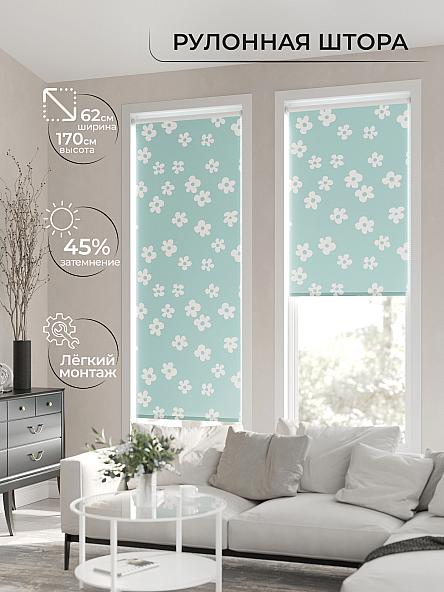 Рулонная штора для кухни для детской Клартис - 64 - ширина 62 см - фото 2