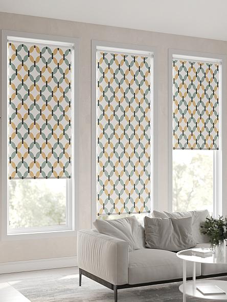 Рулонная штора для кухни для детской Клартис - 66 - ширина 62 см - фото 6