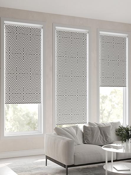 Рулонная штора для кухни для детской Клартис - 68 - ширина 62 см - фото 6