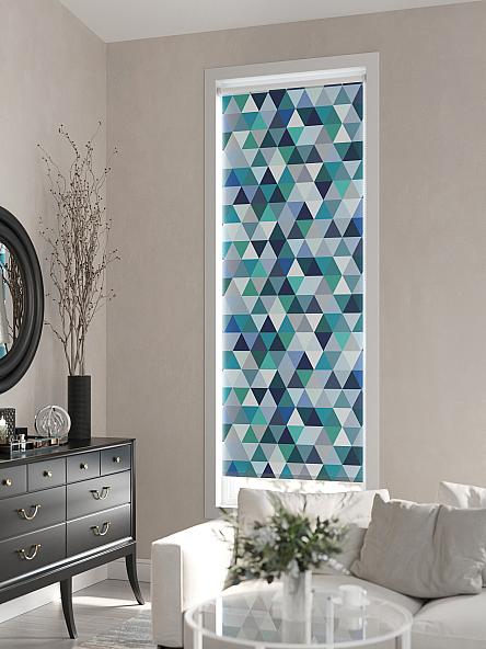 Рулонная штора для кухни для детской Клартис - 74 - ширина 62 см - фото 3