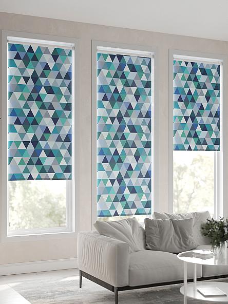 Рулонная штора для кухни для детской Клартис - 74 - ширина 62 см - фото 6