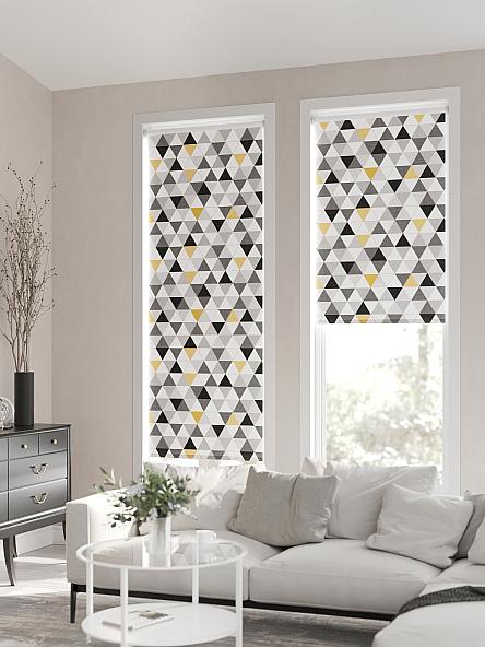 Рулонная штора для кухни для детской Клартис - 75 - ширина 62 см