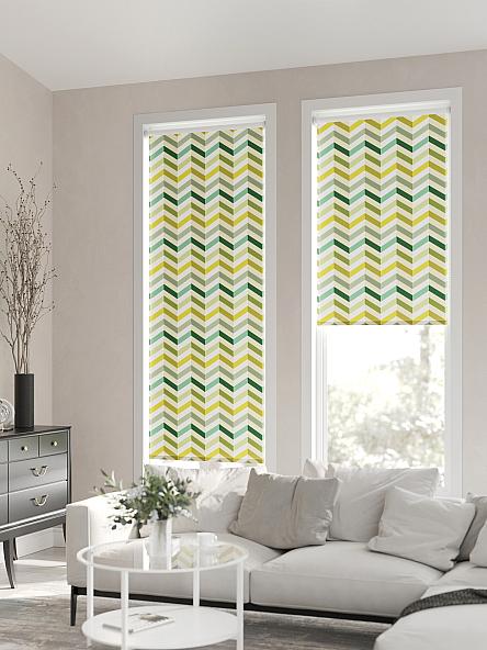 Рулонная штора для кухни для детской Клартис - 76 - ширина 62 см