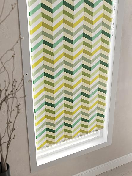 Рулонная штора для кухни для детской Клартис - 76 - ширина 62 см - фото 4