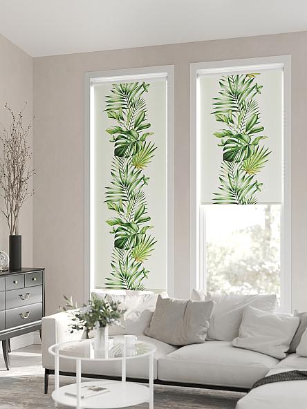 Рулонная штора для кухни для детской Клартис - 80 - ширина 62 см