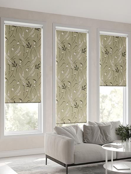 Рулонная штора для кухни для детской Клартис - 81 - ширина 62 см - фото 6