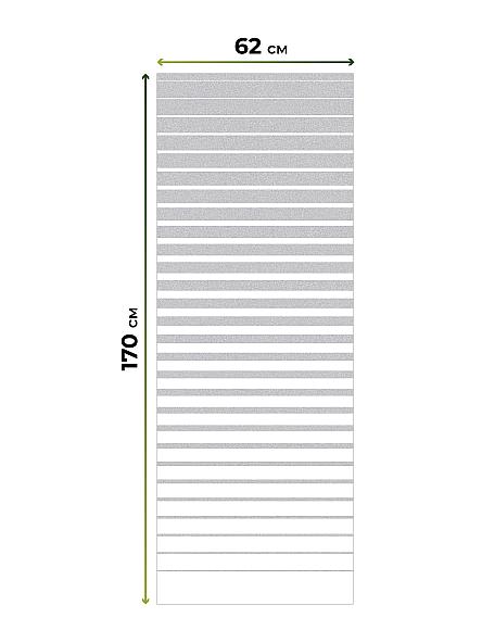 Рулонная штора для кухни для детской Клартис - 87 - ширина 62 см - фото 5