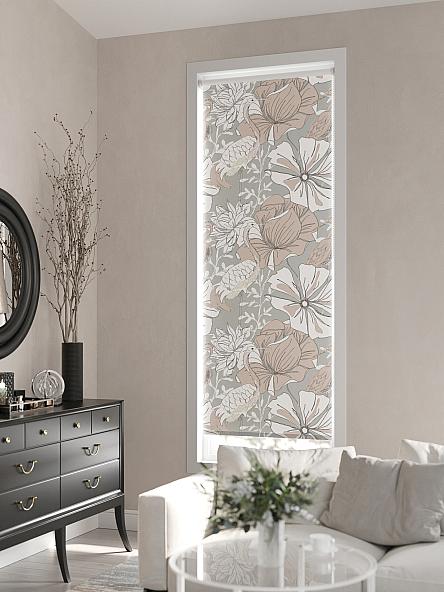 Рулонная штора для кухни для детской Клартис - 93 - ширина 62 см - фото 3