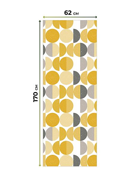Рулонная штора для кухни для детской Клартис - 101 - ширина 62 см - фото 5