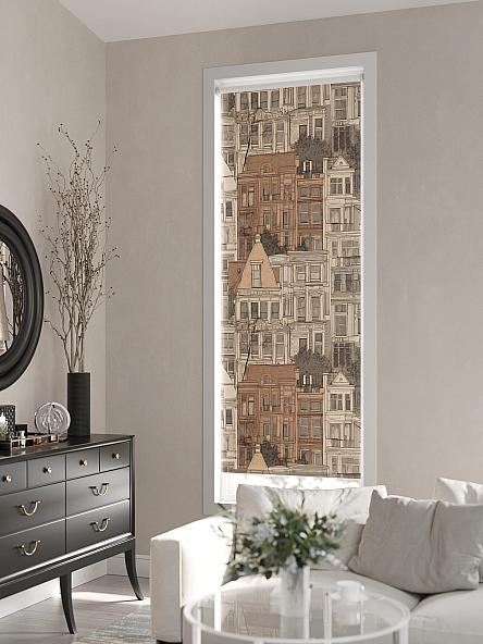 Рулонная штора для кухни для детской Клартис - 103 - ширина 62 см - фото 3