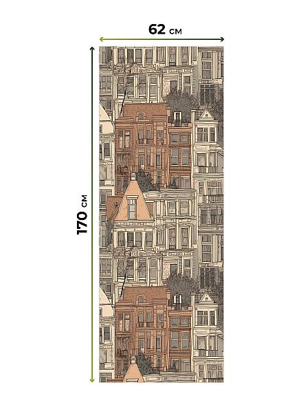 Рулонная штора для кухни для детской Клартис - 103 - ширина 62 см - фото 5