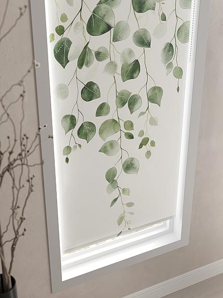 Рулонная штора для кухни для детской Клартис - 105 - ширина 62 см - фото 4