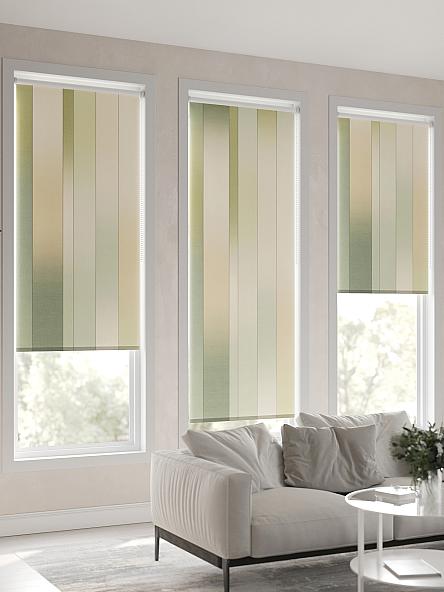 Рулонная штора для кухни для детской Клартис - 108 - ширина 62 см - фото 6