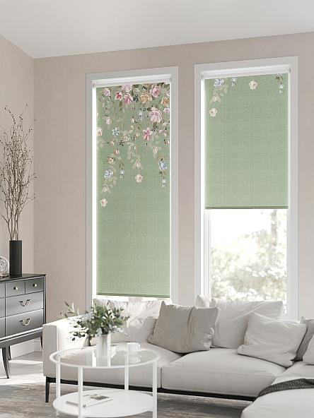 Рулонная штора для кухни для детской Клартис - 112 - ширина 62 см