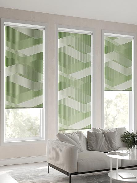 Рулонная штора для кухни для детской Клартис - 119 - ширина 62 см - фото 6