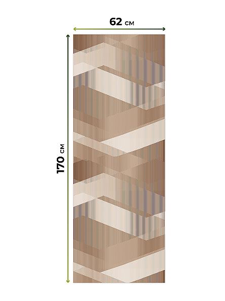 Рулонная штора для кухни для детской Клартис - 121 - ширина 62 см - фото 5