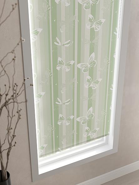 Рулонная штора для кухни для детской Клартис - 122 - ширина 62 см - фото 4