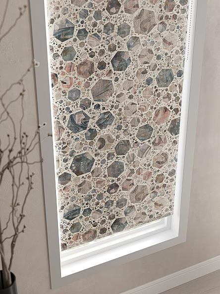 Рулонная штора для кухни для детской Клартис - 126 - ширина 62 см - фото 4