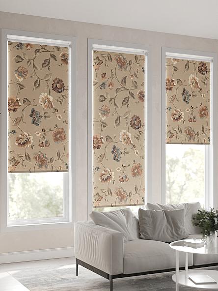 Рулонная штора для кухни для детской Клартис - 128 - ширина 62 см - фото 6