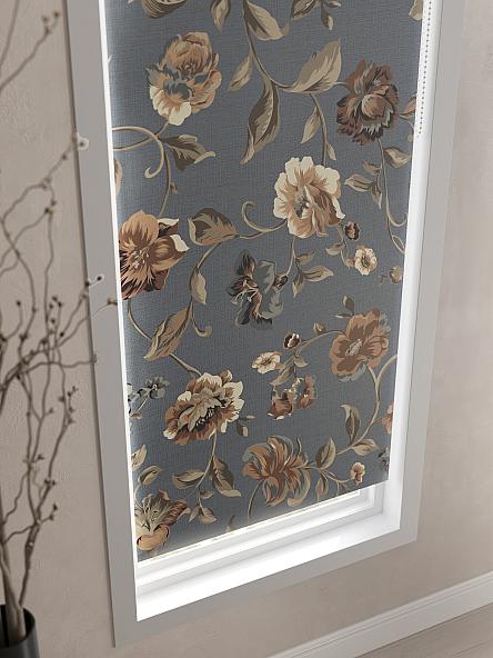 Рулонная штора для кухни для детской Клартис - 129 - ширина 62 см - фото 4