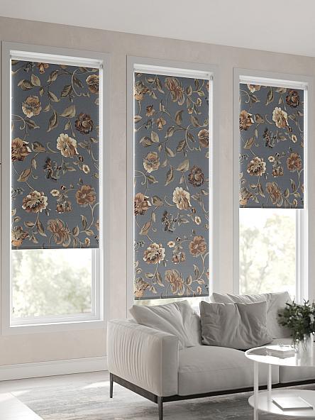 Рулонная штора для кухни для детской Клартис - 129 - ширина 62 см - фото 6