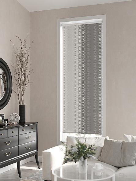 Рулонная штора для кухни для детской Клартис - 131 - ширина 62 см - фото 3