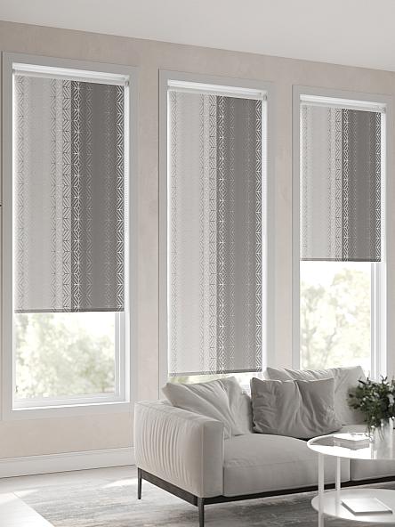 Рулонная штора для кухни для детской Клартис - 131 - ширина 62 см - фото 6