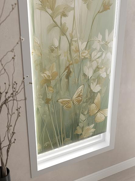 Рулонная штора для кухни для детской Клартис - 140 - ширина 62 см - фото 4