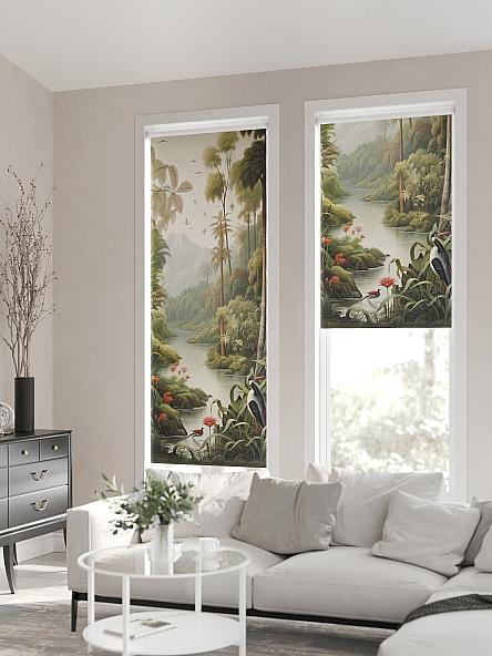 Рулонная штора для кухни для детской Клартис - 143 - ширина 62 см