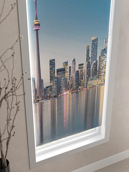 Рулонная штора для кухни для детской Клартис - 149 - ширина 62 см - фото 4