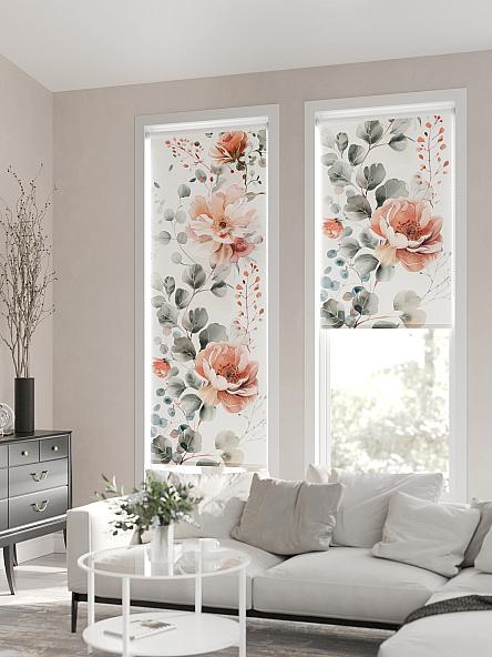 Рулонная штора для кухни для детской Клартис - 150 - ширина 62 см