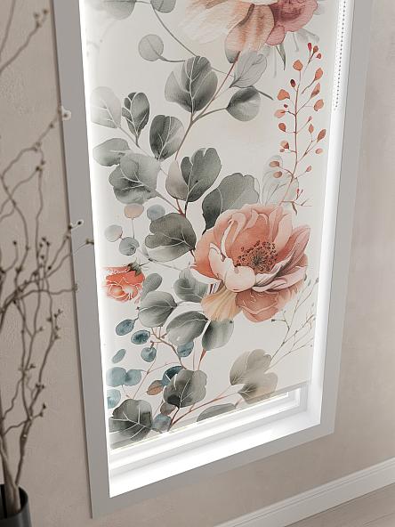 Рулонная штора для кухни для детской Клартис - 150 - ширина 62 см - фото 4