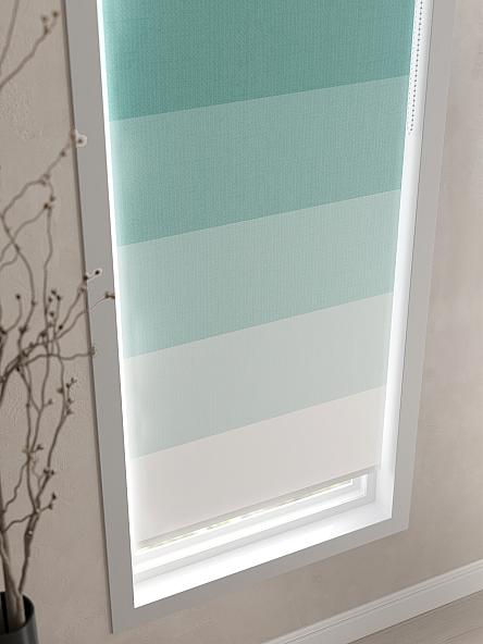 Рулонная штора для кухни для детской Клартис - 156 - ширина 62 см - фото 4