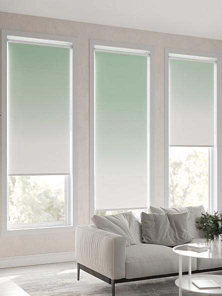 Рулонная штора для кухни для детской Клартис - 164 - ширина 62 см - фото 6