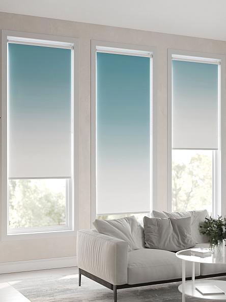 Рулонная штора для кухни для детской Клартис - 165 - ширина 62 см - фото 6