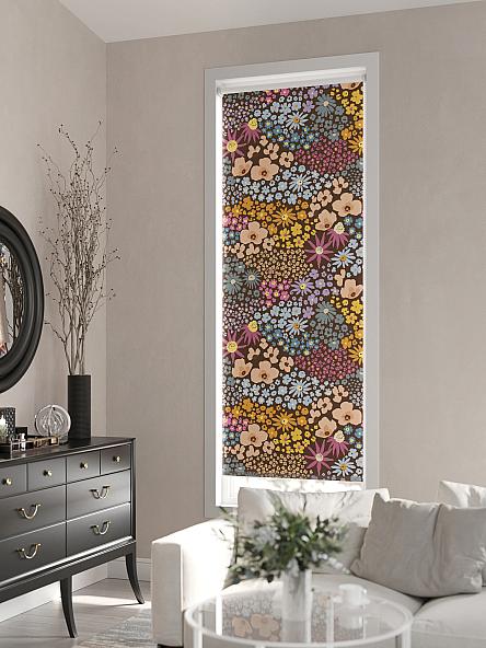 Рулонная штора для кухни для детской Лирикас - 02 - ширина 68 см - фото 3