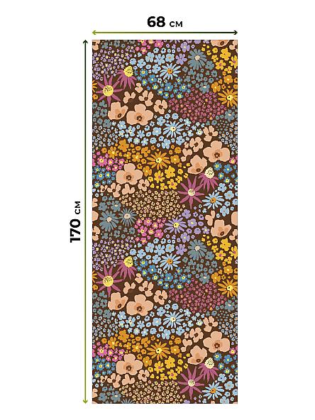 Рулонная штора для кухни для детской Лирикас - 02 - ширина 68 см - фото 5