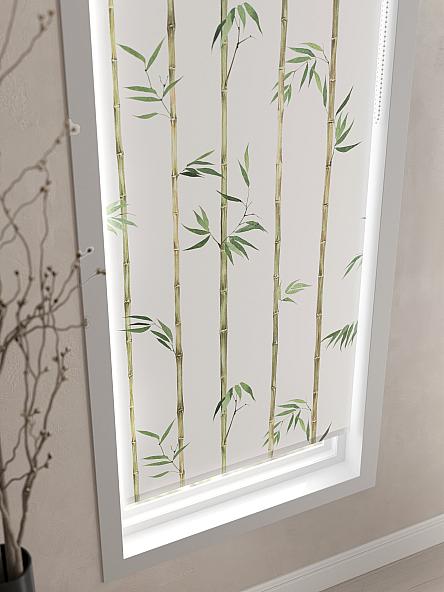 Рулонная штора для кухни для детской Лирикас - 04 - ширина 68 см - фото 4