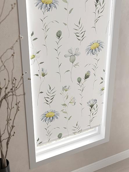 Рулонная штора для кухни для детской Лирикас - 05 - ширина 68 см - фото 4