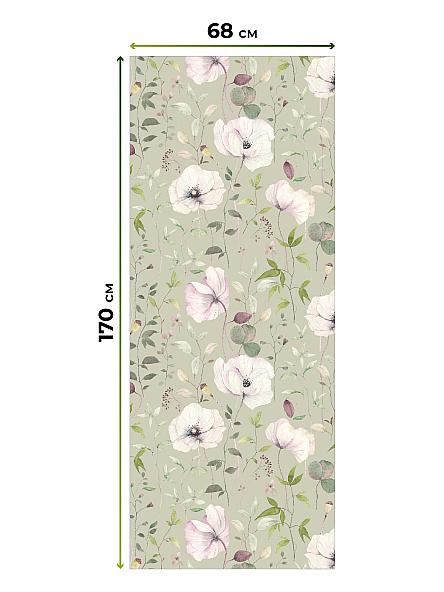 Рулонная штора для кухни для детской Лирикас - 06 - ширина 68 см - фото 5