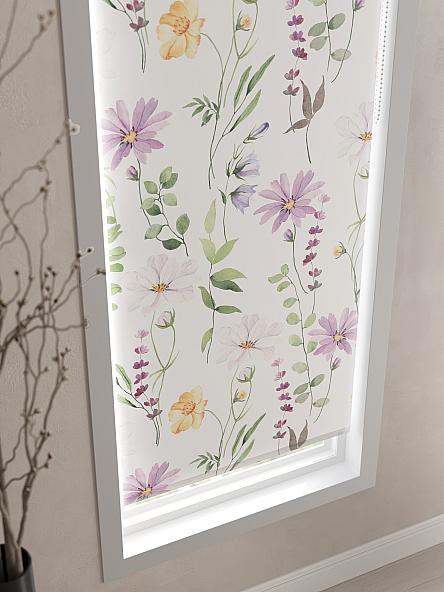 Рулонная штора для кухни для детской Лирикас - 09 - ширина 68 см - фото 4