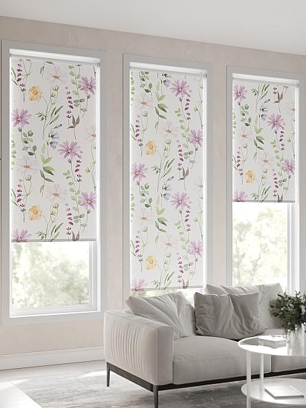 Рулонная штора для кухни для детской Лирикас - 09 - ширина 68 см - фото 6