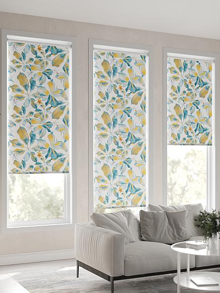 Рулонная штора для кухни для детской Лирикас - 11 - ширина 68 см - фото 6