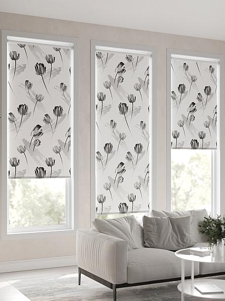 Рулонная штора для кухни для детской Лирикас - 12 - ширина 68 см - фото 6