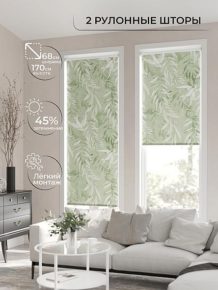 Рулонная штора для кухни для детской Лирикас - 18 - ширина 68 см - фото 2