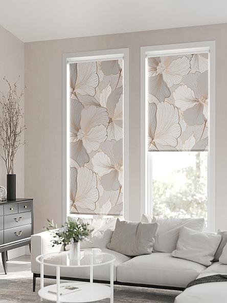 Рулонная штора для кухни для детской Лирикас - 20 - ширина 68 см