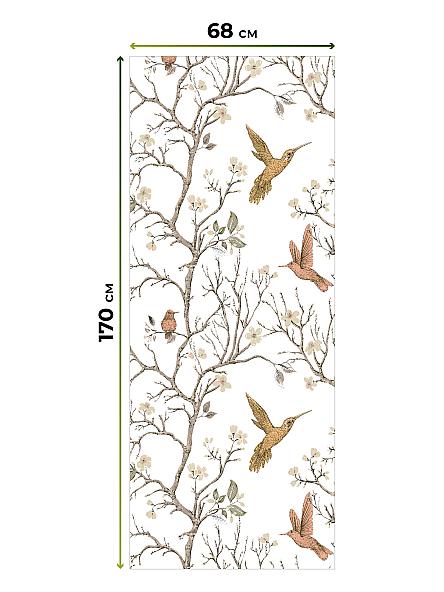 Рулонная штора для кухни для детской Лирикас - 22 - ширина 68 см - фото 5