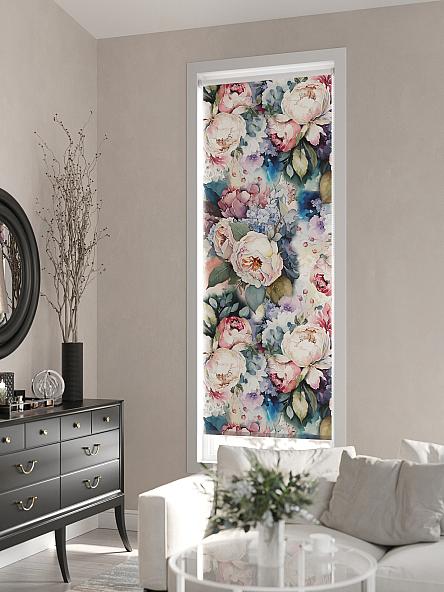 Рулонная штора для кухни для детской Лирикас - 26 - ширина 68 см - фото 3